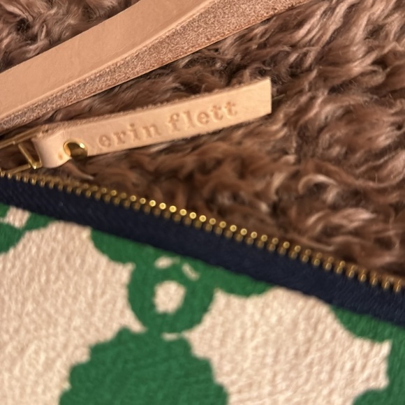 ERIN FLETT wristlet “Kelly Nordic,” ret.$44. Like new except for minor smudging. - Picture 2 of 8